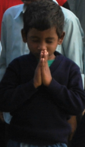 Boy Praying - 1